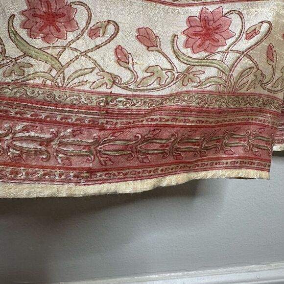 NWT Savannah Morrow Ahimsa Pants in Orla Printed Silk Dupioni Flared size Medium - Picture 7 of 14